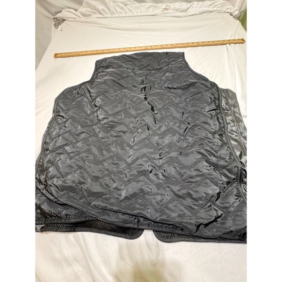 Gule Gule Unisex Heated Vest Adjustable Size Large w/ Zipper for Outdoors Black - Picture 11 of 13
